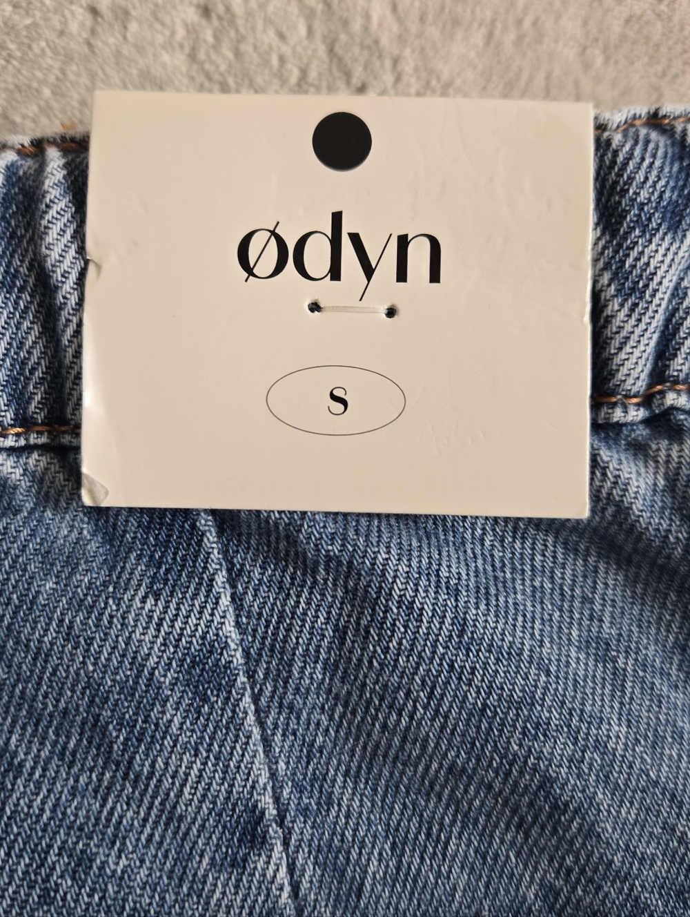 Odyn High Rise Wide Leg Jeans Size 8. Elastic Waist - Picture 9 of 10